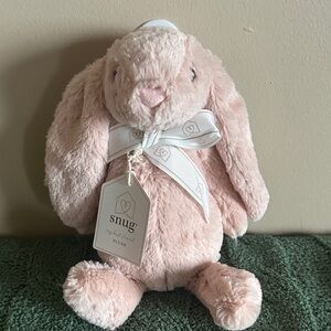 Snug Pink Bunny Plush My Best Friend Baby Toddler Super Soft! NEW!